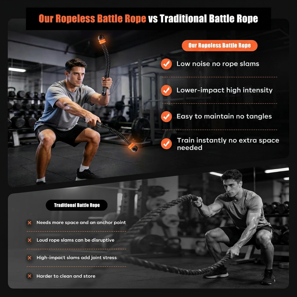 Striveon™ Cordless Battle Ropes