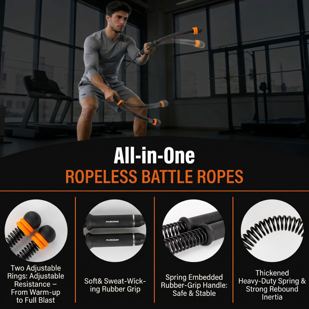 Striveon™ Cordless Battle Ropes